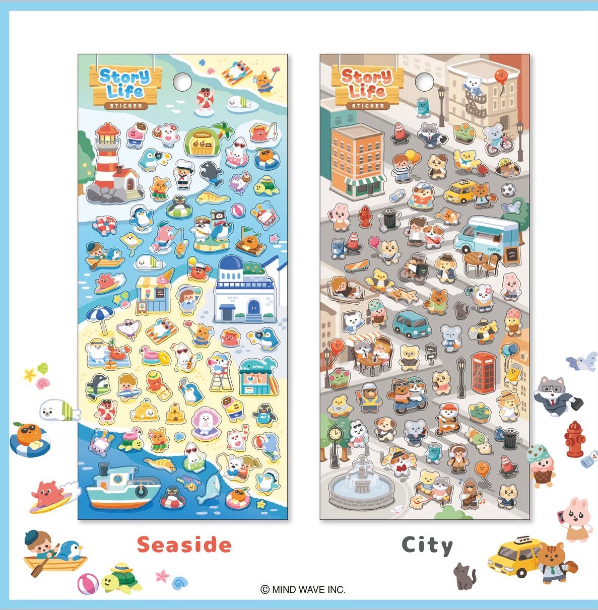 Mind Wave | Story Life Sticker Sheet
