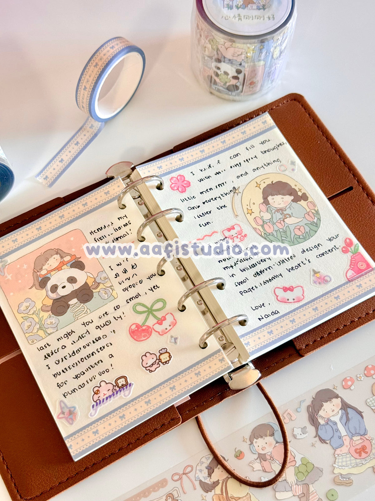 Xian Niao Wen She | Just the Right Mood Sticker Roll