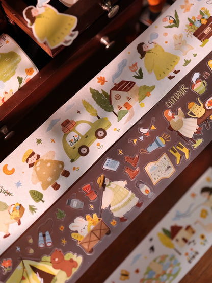 Yier Studio | Go on an Outing Sticker Roll