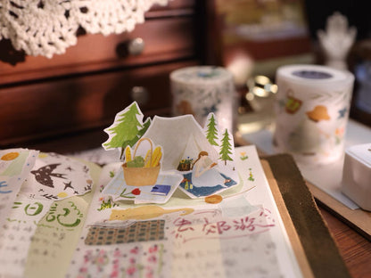 Yier Studio | Fieldwork Diary Sticker Roll