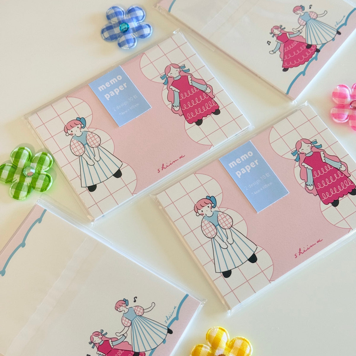 Shiima | Twins A7 Memo Paper