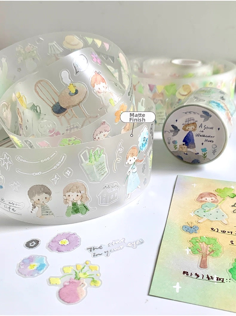 zZoton Molinta | A Stroll in Walkcolor Hues Sticker Roll