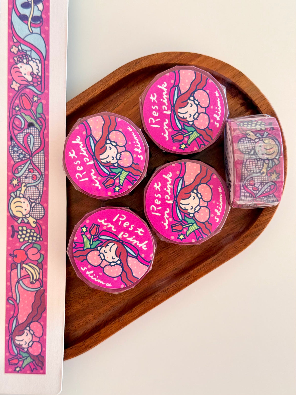 Shiima | Rest in Pink Washi Tape