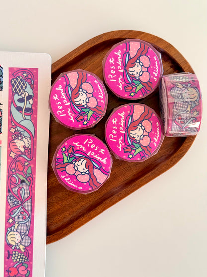 Shiima | Rest in Pink Washi Tape