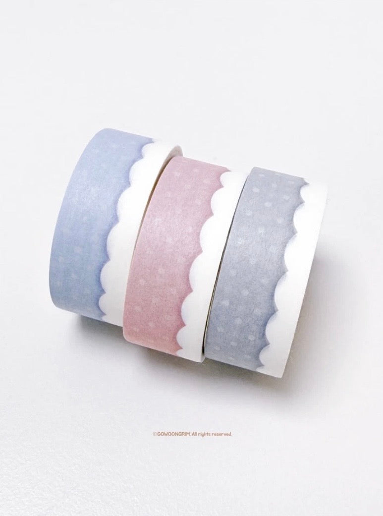 Gowoongrim | Scallop Lace Vintage Washi Tape