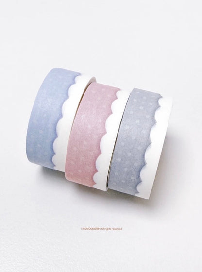 Gowoongrim | Scallop Lace Vintage Washi Tape