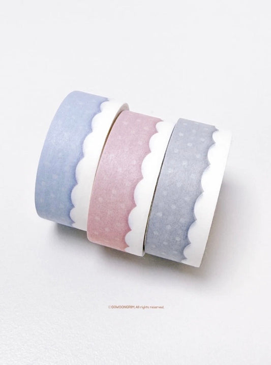 Gowoongrim | Scallop Lace Vintage Washi Tape