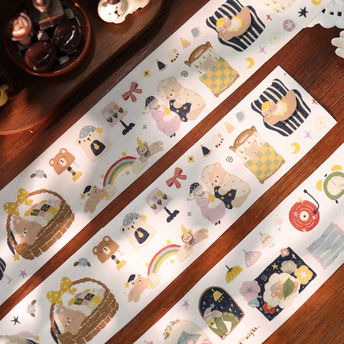 Yier Studio | Hug Good Night Sticker Roll