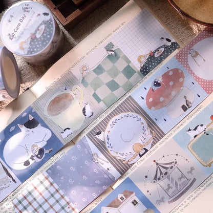 Yier Studio | Daily Life of Raising a Cat Writable Memo Roll