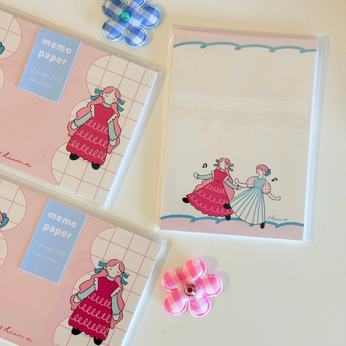 Shiima | Twins A7 Memo Paper