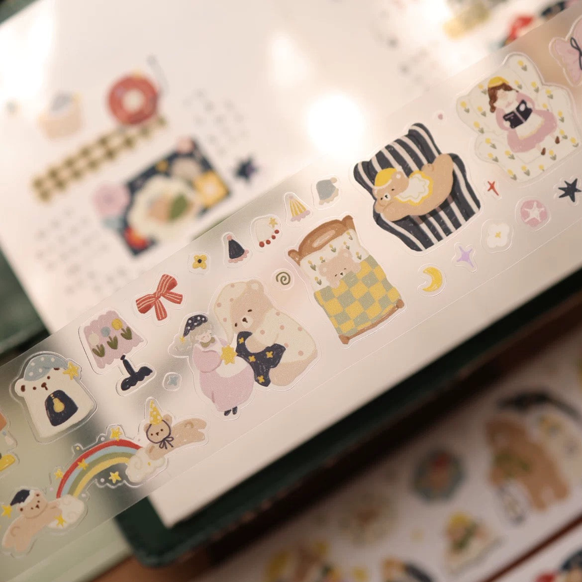 Yier Studio | Hug Good Night Sticker Roll