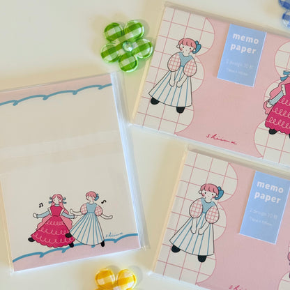 Shiima | Twins A7 Memo Paper