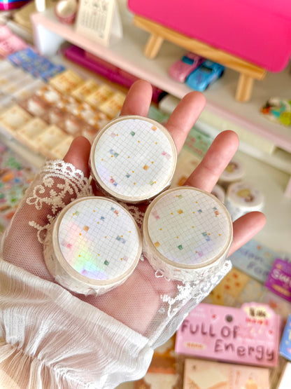 Princess Bailing | Mosaic with Gold Foil Washi Tape