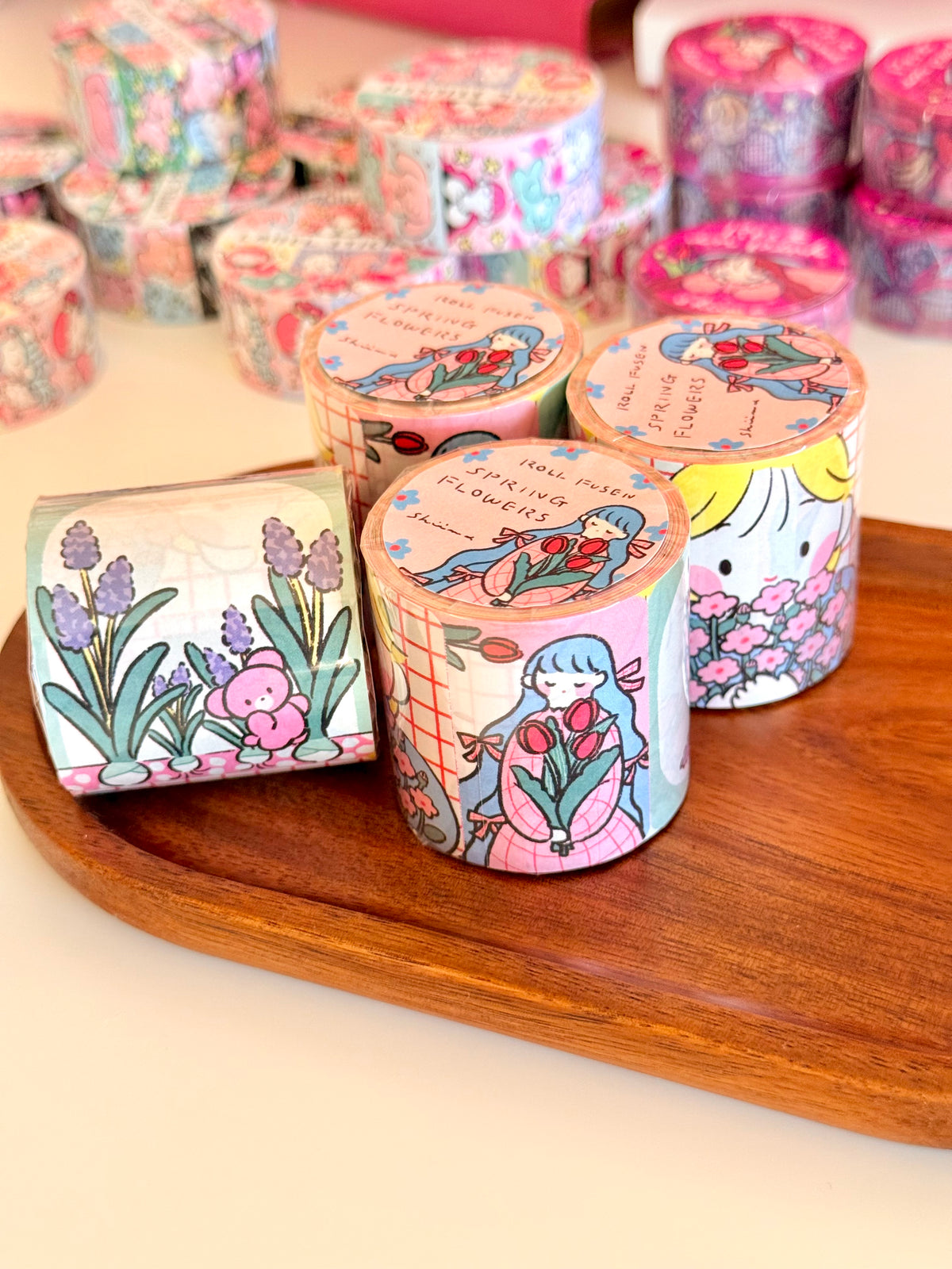 Shiima | Springflowers Sticky Memo Roll