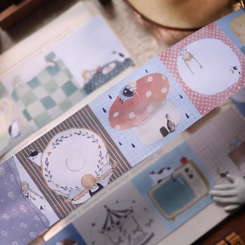 Yier Studio | Daily Life of Raising a Cat Writable Memo Roll