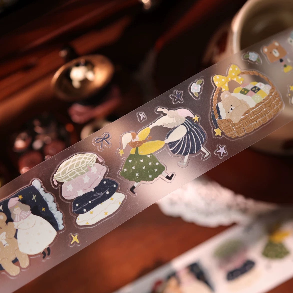 Yier Studio | Hug Good Night Sticker Roll