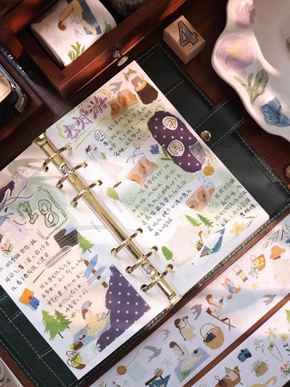 Yier Studio | Fieldwork Diary Sticker Roll