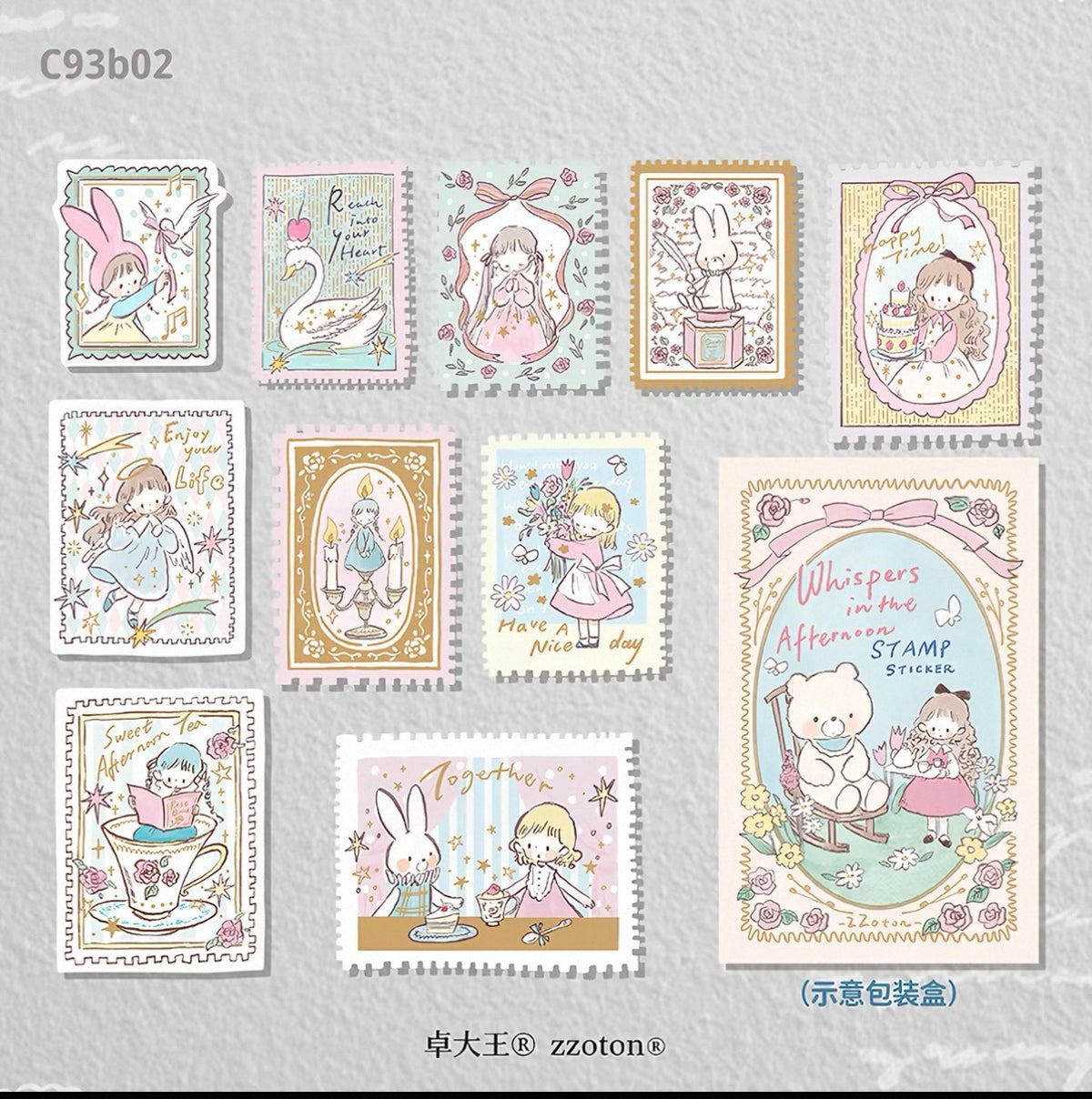 zZoton Molinta | Stamp Sticker