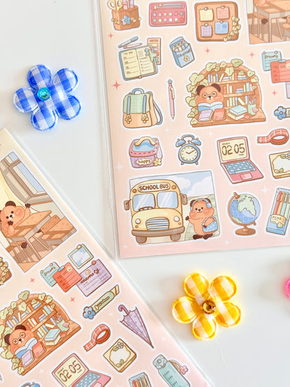 Quokkawaii Studio | Tiny Schoolar Sticker Sheet