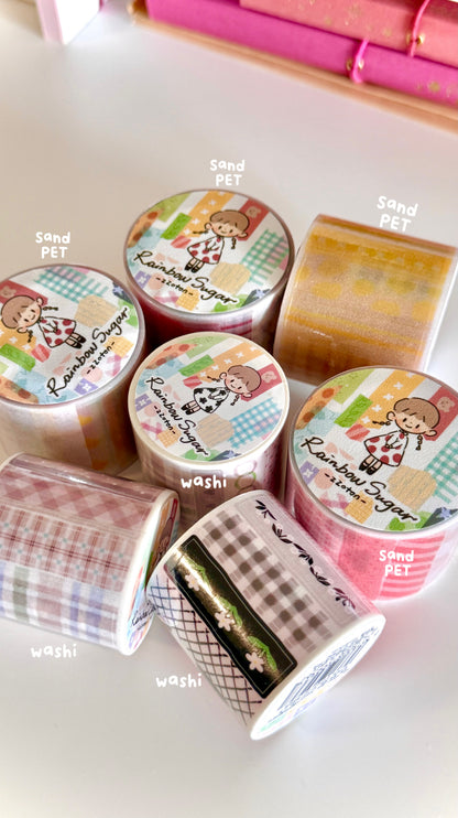zZoton Molinta | Rainbow Sugar Washi Roll