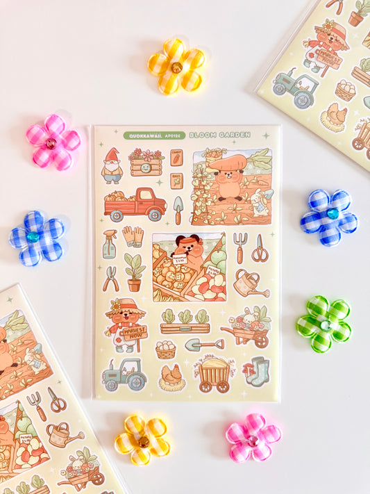 Quokkawaii Studio | Bloom Garden Sticker Sheet