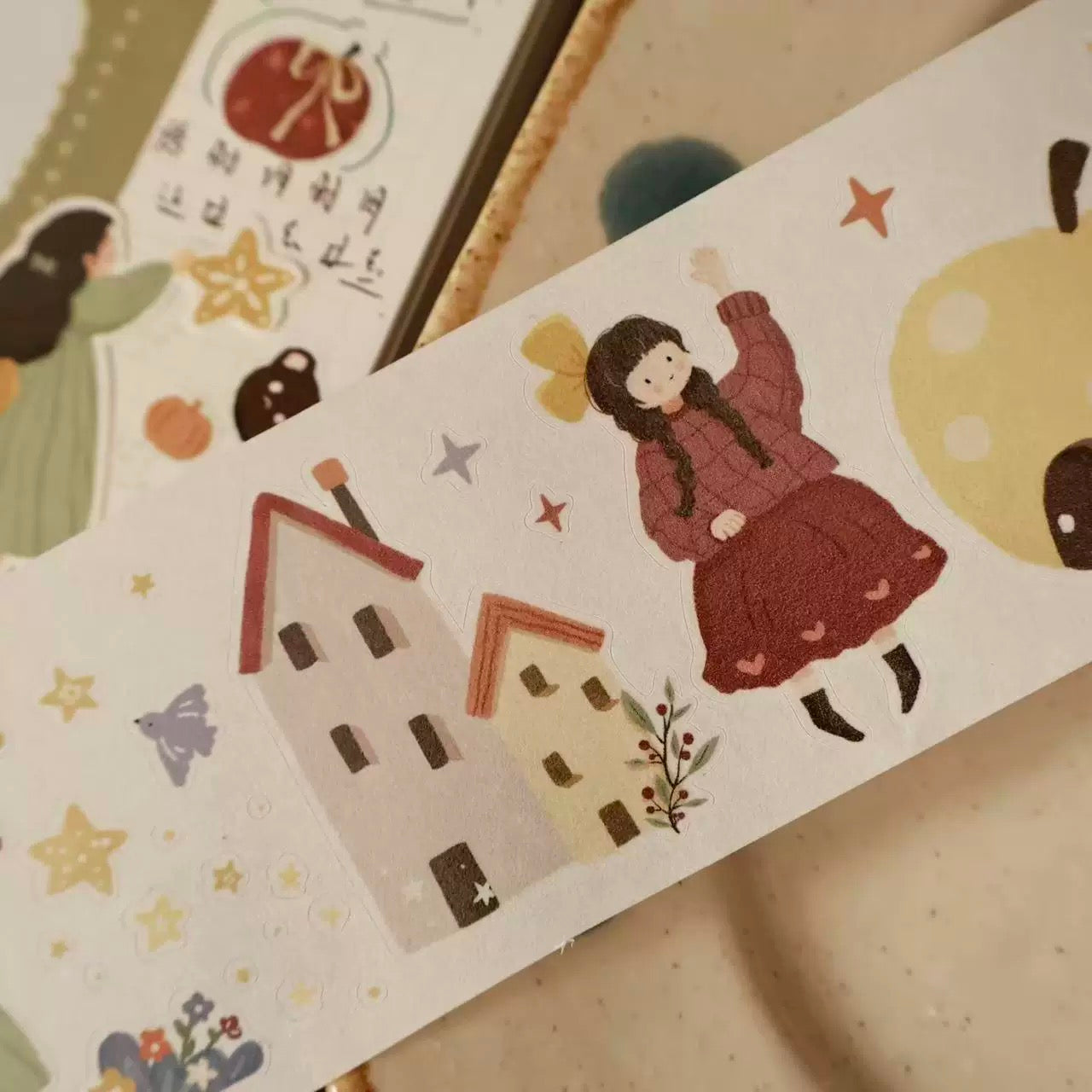 Yier Studio | Her Apple Orchard Sticker Roll