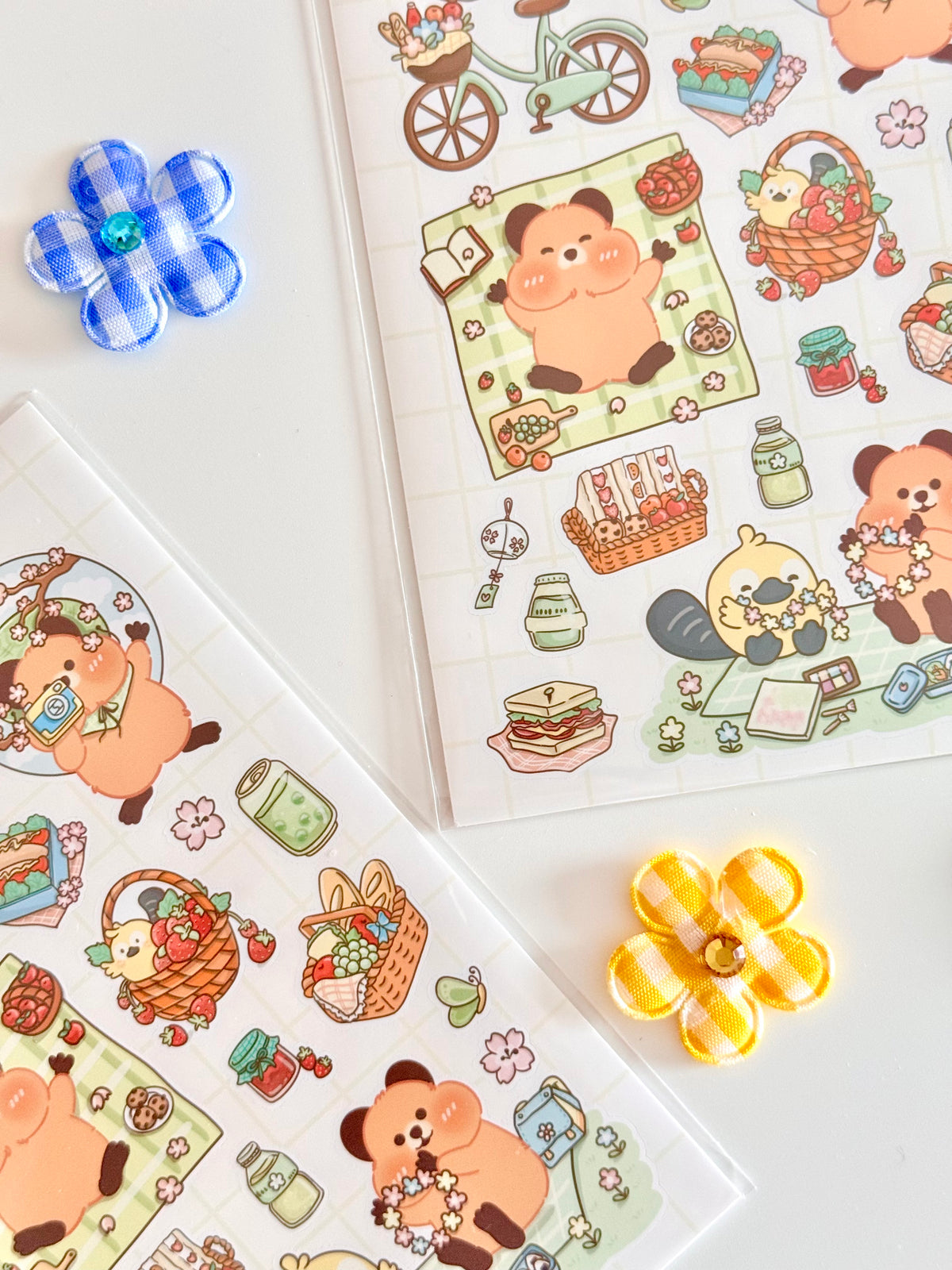 Quokkawaii Studio | Picnic Sticker Sheet