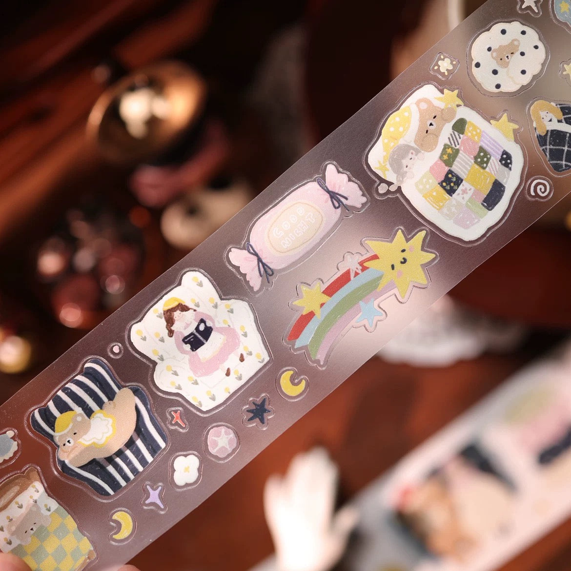 Yier Studio | Hug Good Night Sticker Roll