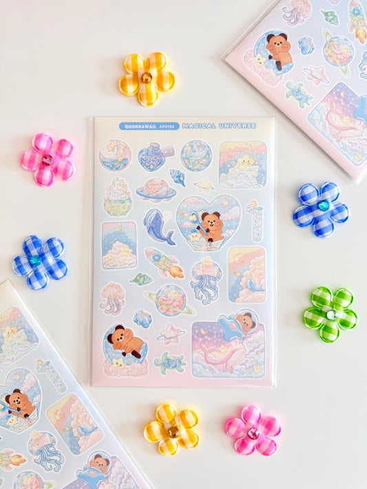 Quokkawaii Studio | Magical Universe Sticker Sheet