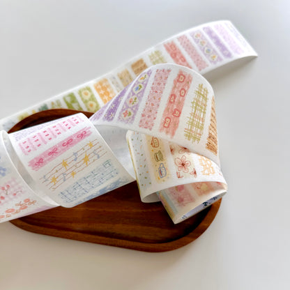Princess Bailing | Cozy Sketch Strips Washi Roll