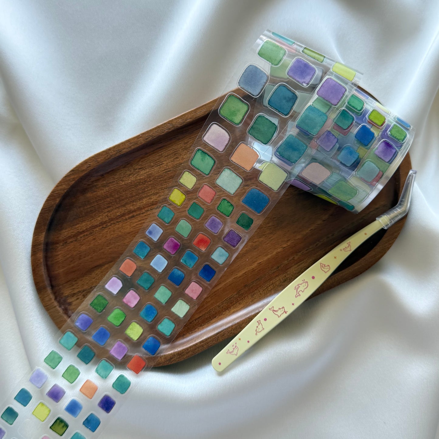 Snail Studio - Watercolor Square PET