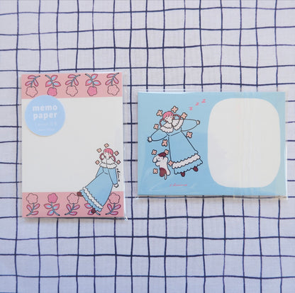 Shiima | Girl & Dog Memo Paper