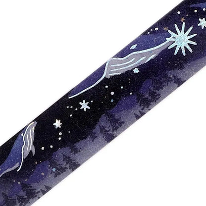BGM Foil Stamping Masking Tape - Starry whale