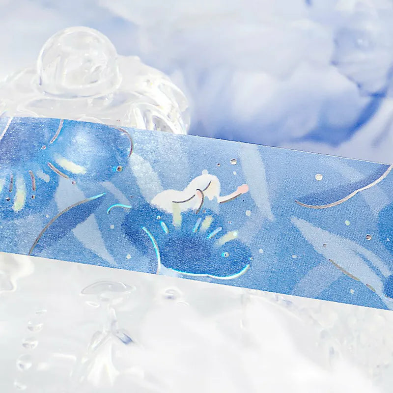 BGM Foil Stamping Masking Tape - Flower Story · Night Scent