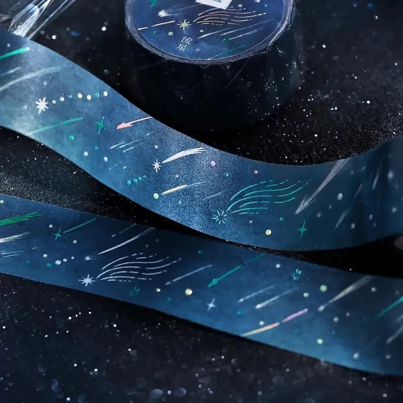 BGM Foil Stamping Masking Tape - Sora Zukan / Meteor