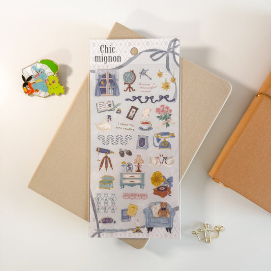 Mind Wave Chic Mignon Sticker - Night