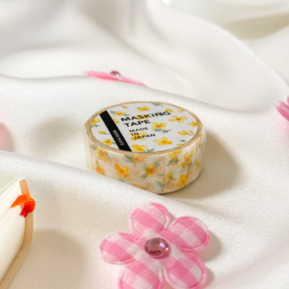 Mind Wave Masking Tape - Flower Watercolor