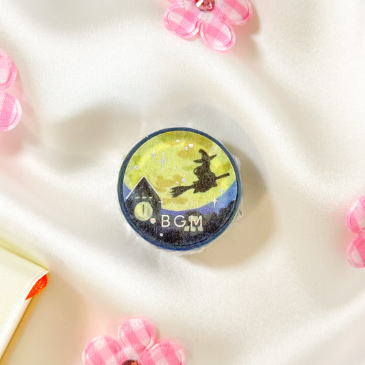 BGM Foil Stamping Masking Tape - The town where witches live