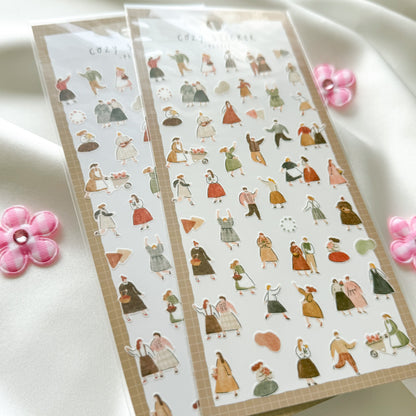 Mind Wave | Cozy Sticker Sheet - People