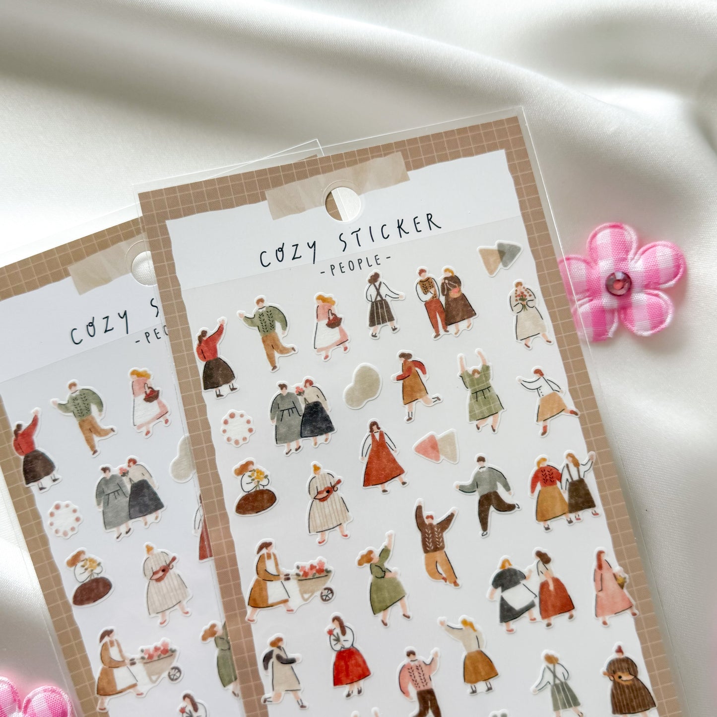 Mind Wave | Cozy Sticker Sheet - People