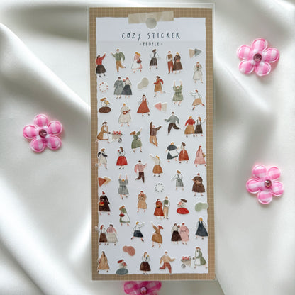 Mind Wave | Cozy Sticker Sheet - People