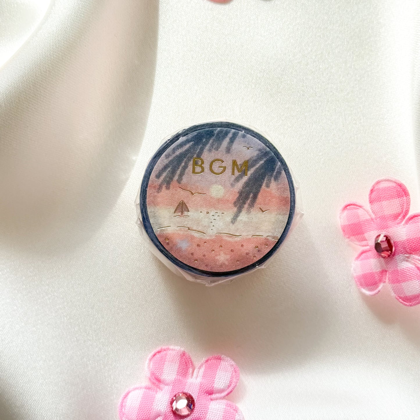 BGM Foil Stamping Masking Tape - Dreamy scenery / Coast