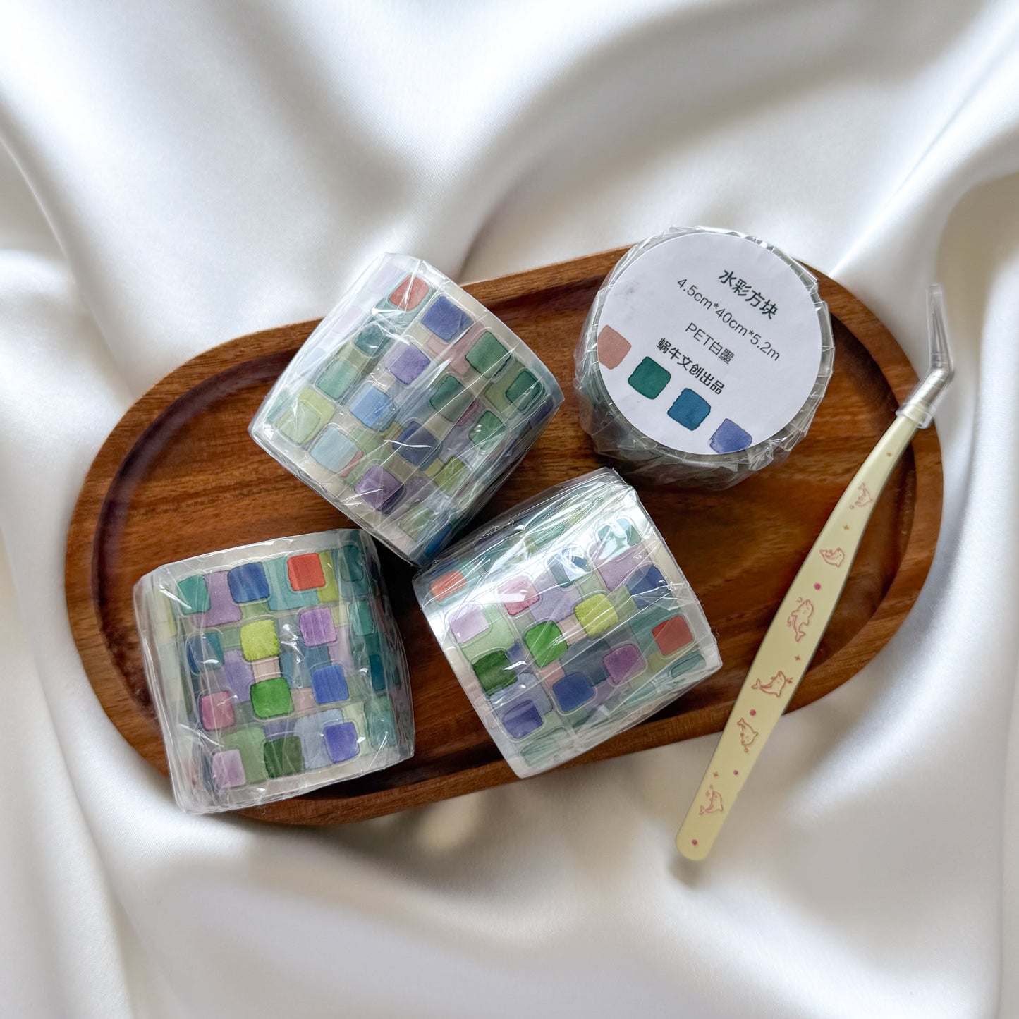 Snail Studio - Watercolor Square PET