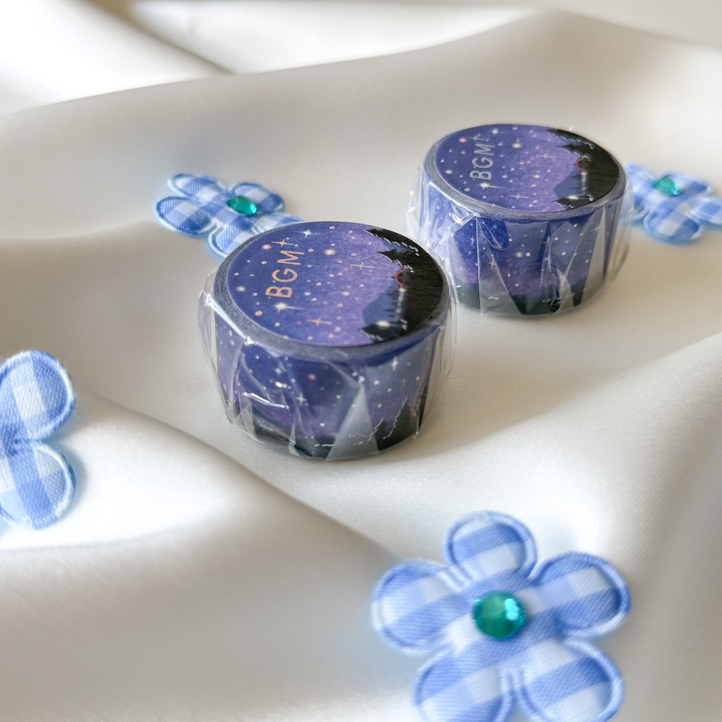 BGM Foil Stamping Masking Tape Dreamy scenery / Starry sky