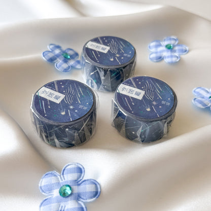 BGM Foil Stamping Masking Tape - Sora Zukan / Meteor