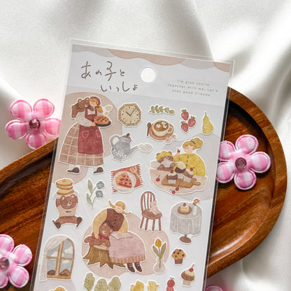 Mind Wave With That Girl Sticker Sheet