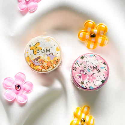 BGM Foil Stamping Masking Tape - Flower Story