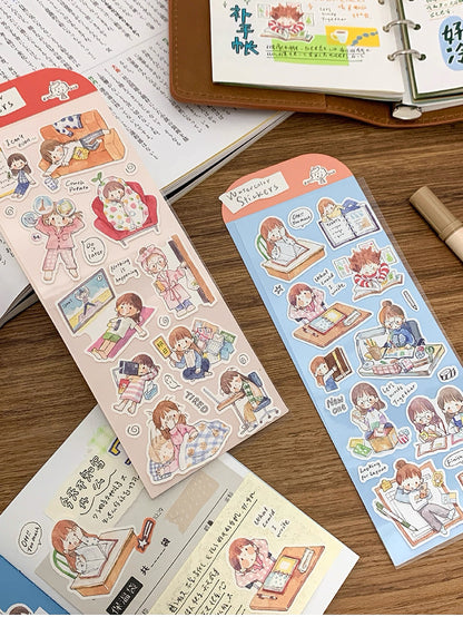 zZoton Molinta | Hand-Drawn Watercolor Sticker Sheet