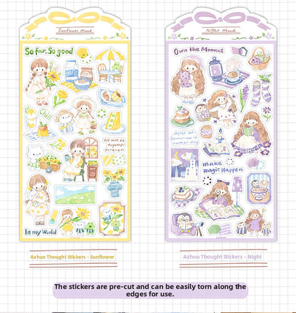 zZoton Molinta | Today’s Thoughts Sticker Sheet Series