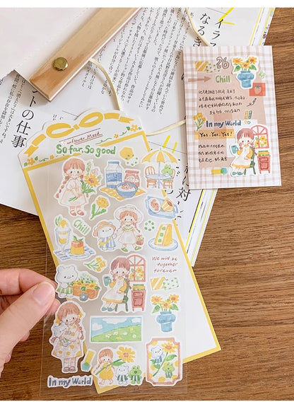 zZoton Molinta | Today’s Thoughts Sticker Sheet Series